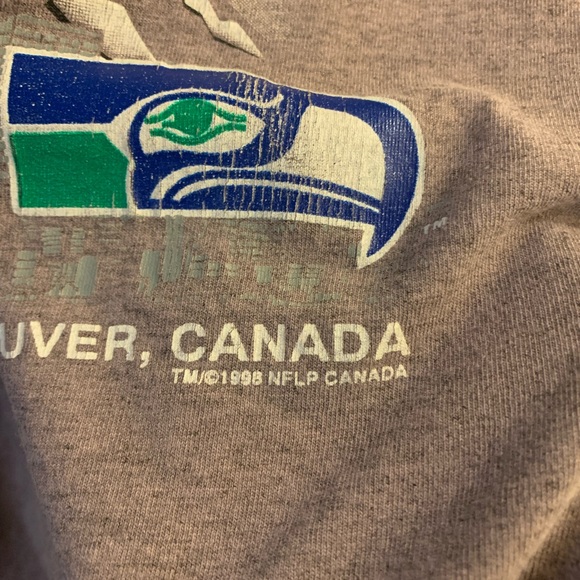 Vintage 1998 Vancouver American Bowl NFL T-Shirt - Picture 3 of 5